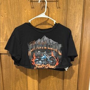 Black Graphic Kids T-Shirt